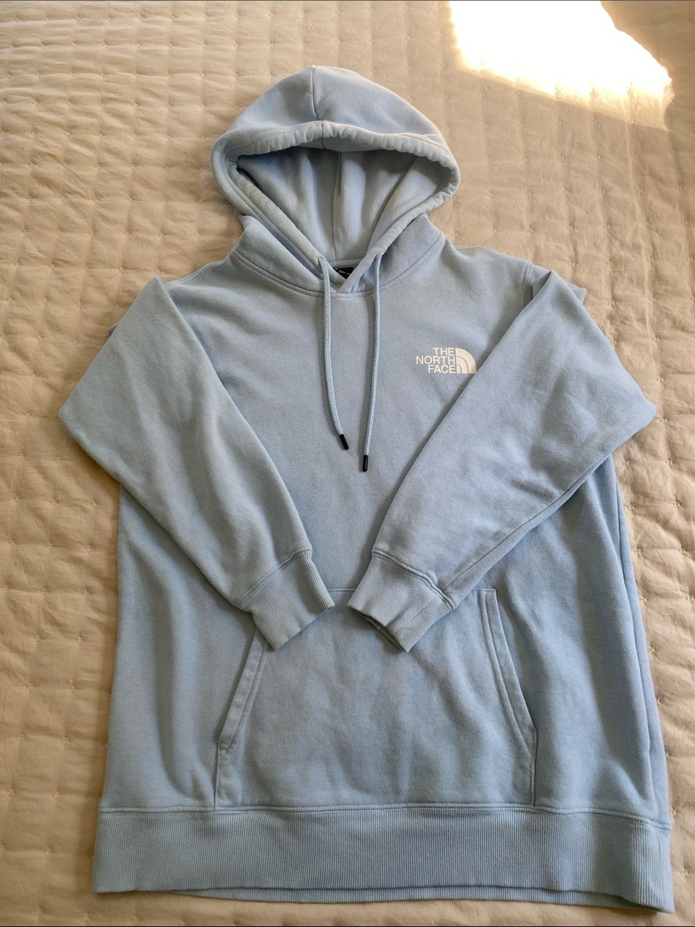 The North Face Women's Pastel Blue Pullover Hoodie